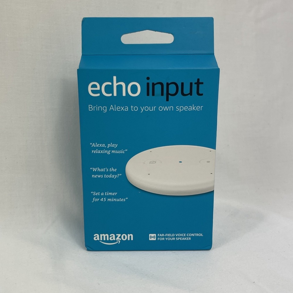 Amazon Echo Input Bring Alexa to your Speaker New still‎ Sealed